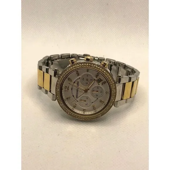 Michael Kors MK5626 Womens Stainless Steel Analog Silver Dial Quartz Watch LP136 - Picture 5 of 9